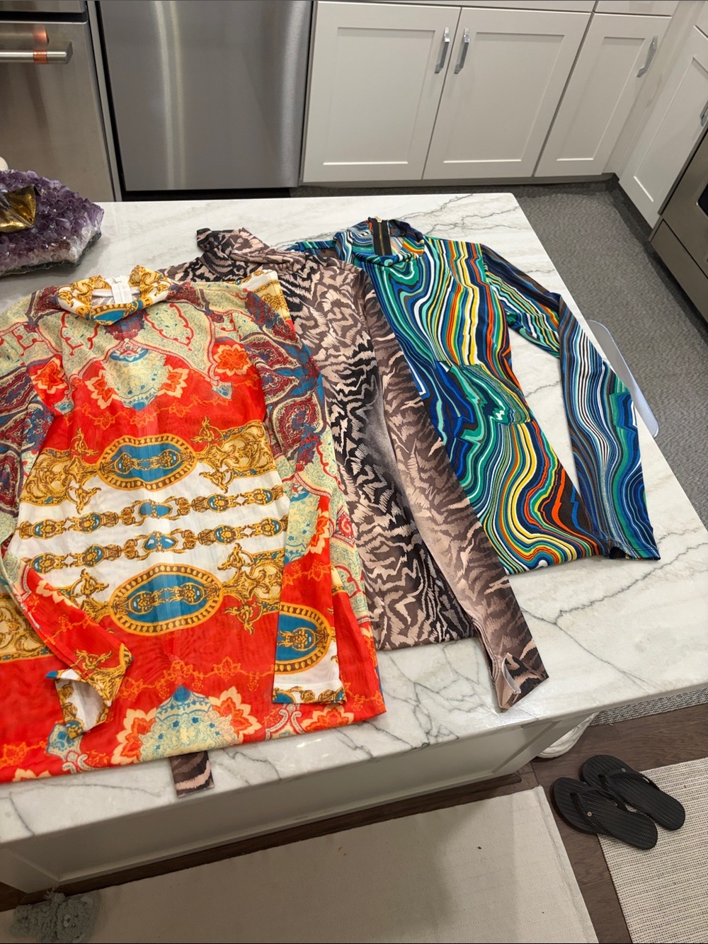 BUNDLE DRESSES VARIOUS SZ S Mesh Dress 3 pieces